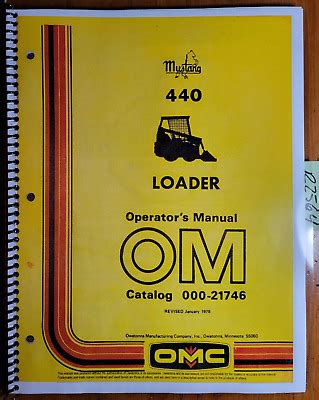 owatonna 445 skid steer loader operators manual|owatonna forklift parts manual.